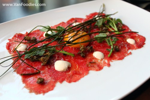 Spring Creek Beef Carpaccio