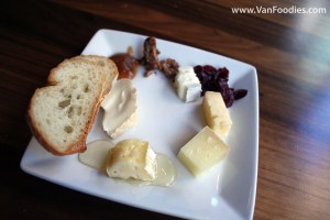 Selection of local and import cheese