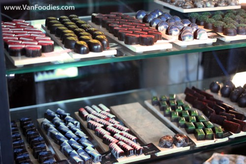 Chocolate Display at Koko Monk