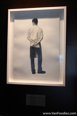 Beautiful Pencil Drawing of Chef David