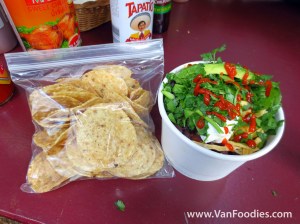 The Bambino Bowl with Tortilla Chips