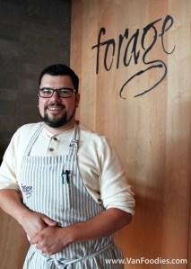 Chef Chris Whittaker, Forage Vancouver