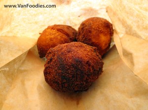 Johnny Cakes with Sugar & Cinnamon