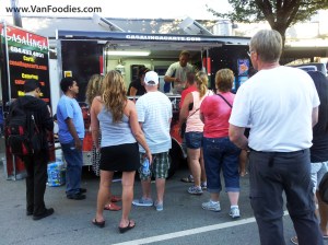 Line-up at Casalinga