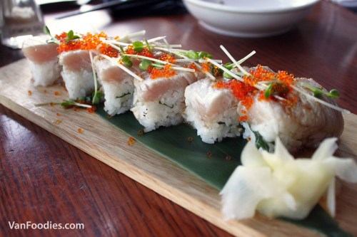 Aburi Yellowtail Sushi