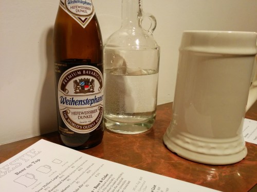 Our beers! They come in 3 different sizes if they're on tap. 