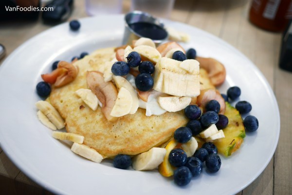 Coconut Milk Pancakes, Gabriel's Cafe