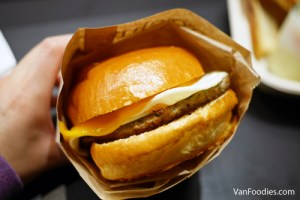 Eggslut Vegas - Sausage, Egg & Cheese Sandwich