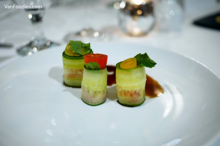 Dockside Restaurant - Cucumber Caprese