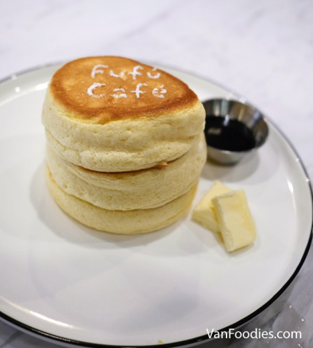 Souffle Pancakes, Fufu Cafe Vancouver